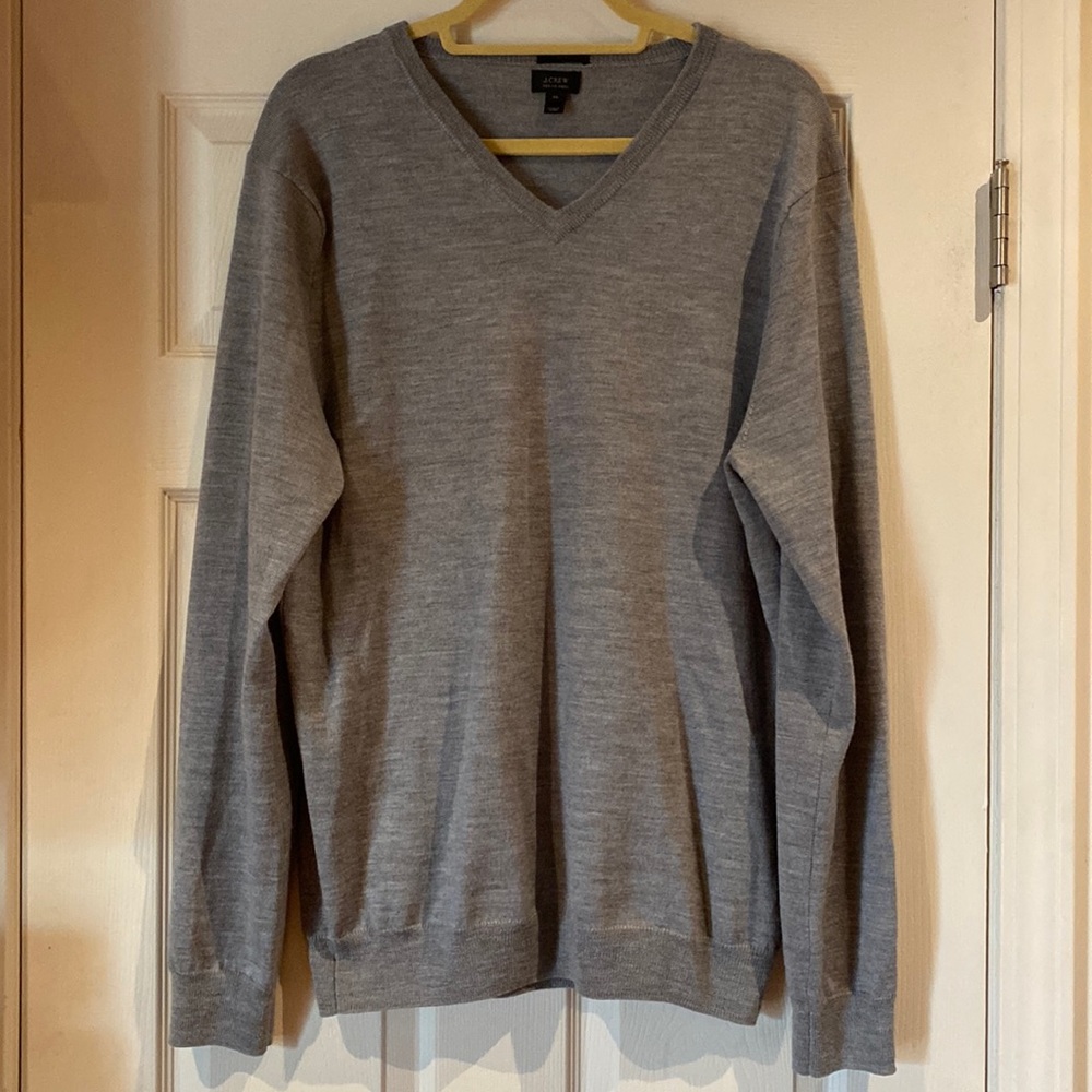 J. Crew Men’s Merino Wool Sweater XL-Slim